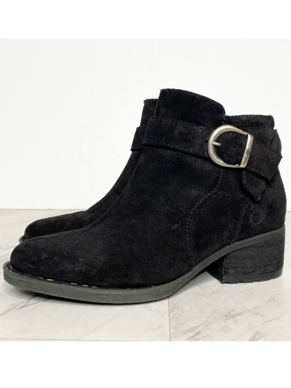 New! Born Morocco Black Distressed Bootie 6 1/2